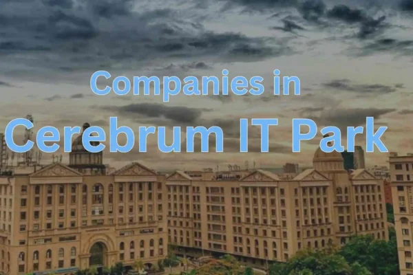 List of Companies in Cerebrum IT Park Kalyani Nagar